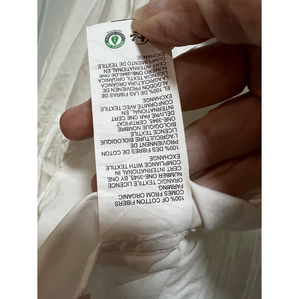 Derek Lam 10 Crosby Noe Blouse Optic White Size 42 (M)‎ MSRP: $ 295.00 - Picture 8 of 10